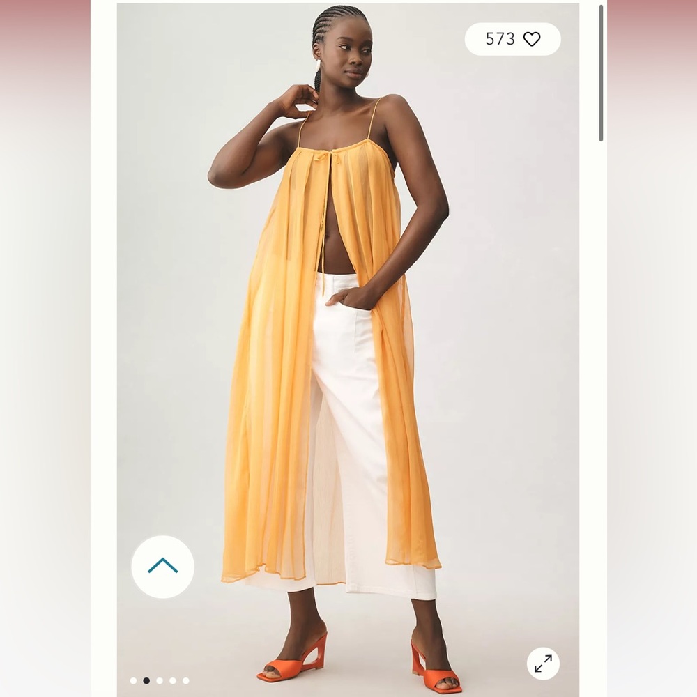 *ISO* Sunday In Brooklyn Sheer Longline Cami